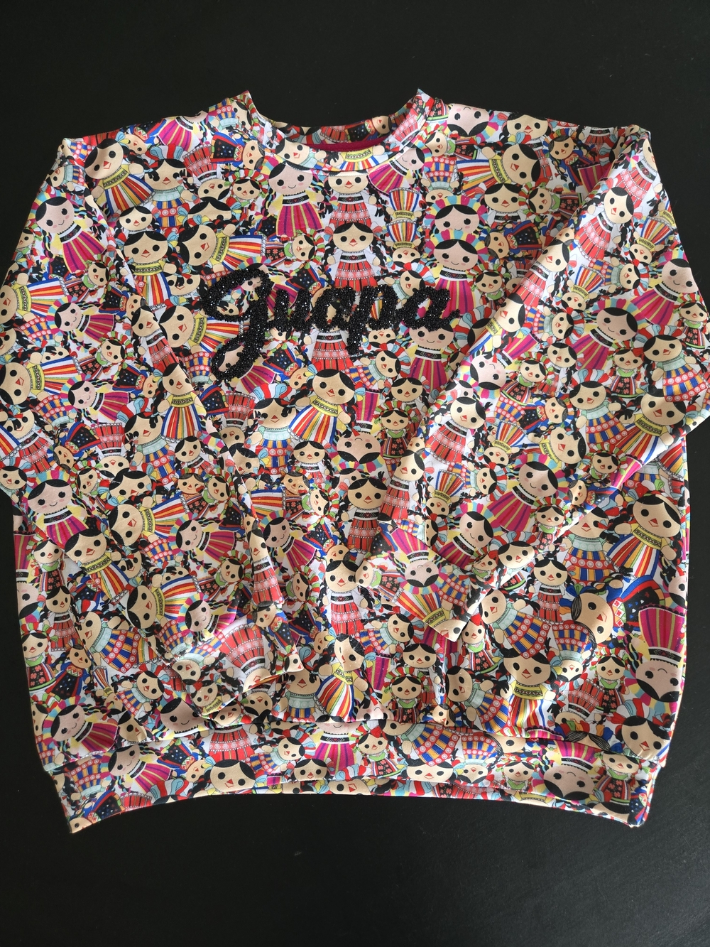 Raíces México Guapa Lele Doll Sweatshirt XL